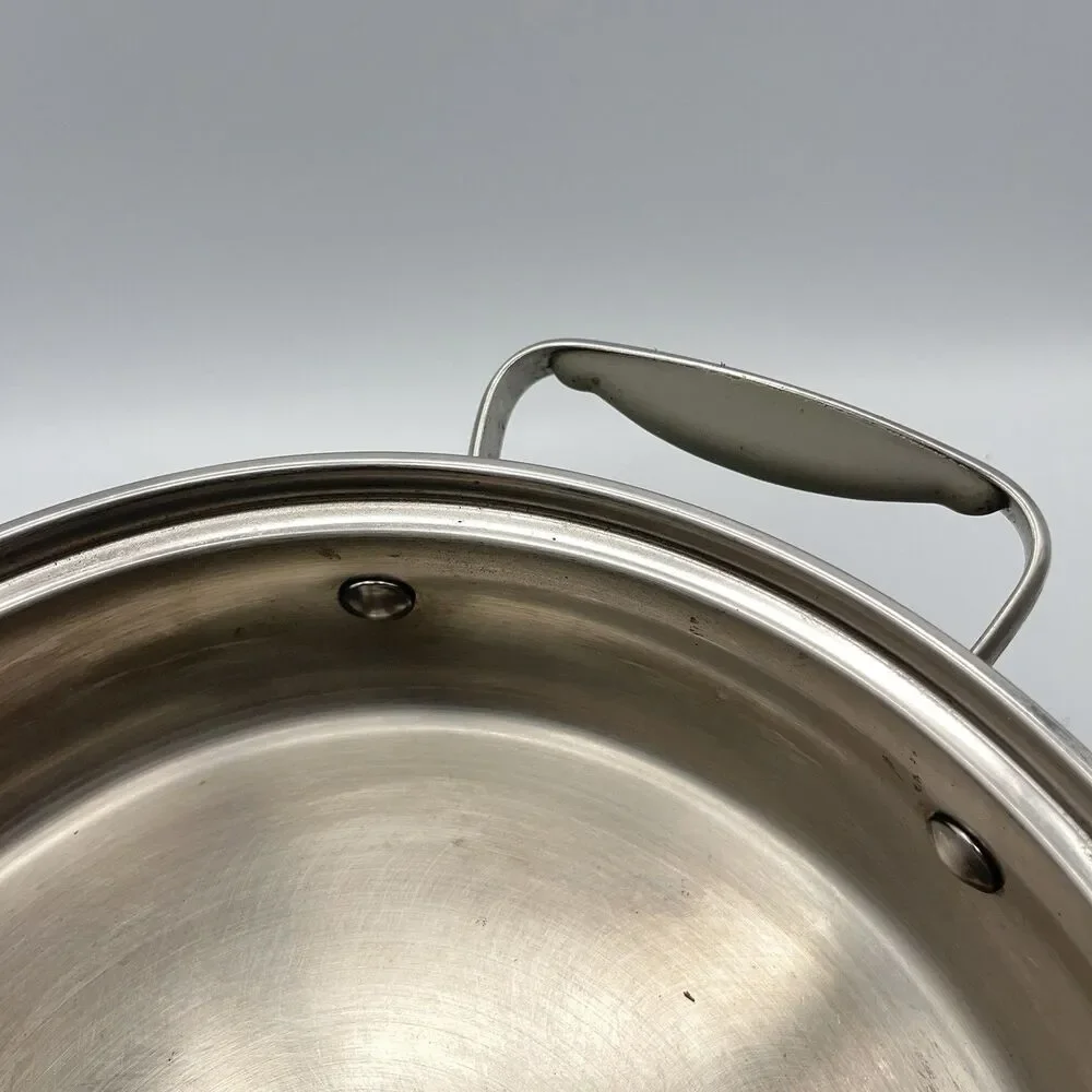 Belgique Tools of the Trade Stainless Steel Frying Pan No Lid